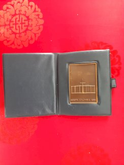 Medaille 39. Eucharistischer Kongress 1968 Bogota Colombia