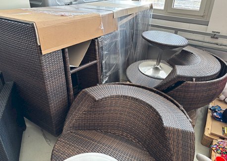 3 unterschiedlich Rattan-Möbel (separat kaufbar) - Gratisinserat.ch