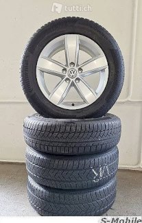 VW Tiguan II \"Corvara\" Original Winterräder 17\" - Gratisinserat.ch