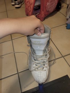 Zu verkaufen: Schlittschuhe Graf Prestige Grösse 5 L - Gratisinserat.ch