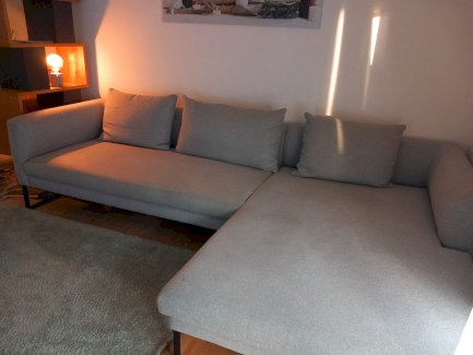 Verkauf Ecksofa hellgrau von Livique