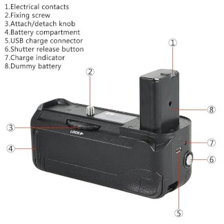 Battery Grip VG-A6500 fÜR Sony A6500