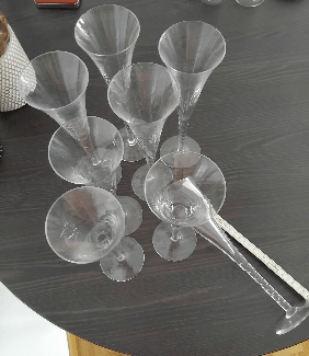 Exklusive Champagnergläser - Gratisinserat.ch