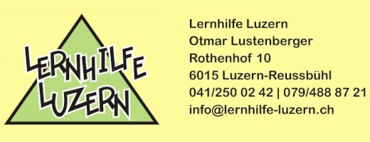 Nachhilfe-Stunden für Primar-, Sekundar- und Berufsschulstufe Luzern und Agglomeration