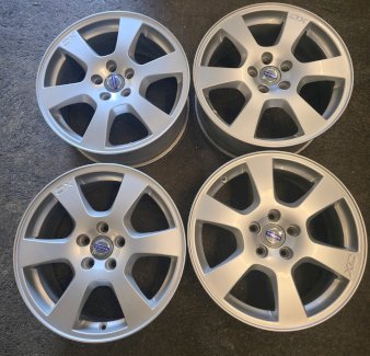 4x Original Volvo Felgen 7.5Jx17 /LK 5x108 /ET 55 /ML 64.4  - Gratisinserat.ch