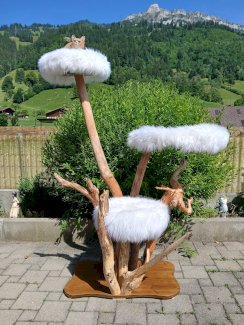 Katzenbaum mit Hängematte natur - Gratisinserat.ch