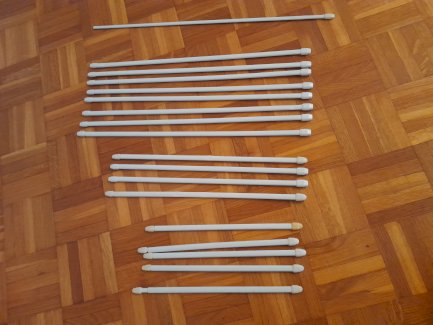 Vorhang  -Stangen und -Hacken. - Gratisinserat.ch