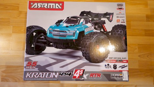 RC / Modellbau / Arrma Monster Truck Kraton 4x4 V2 BLX 4S - Gratisinserat.ch