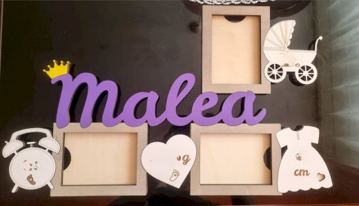 PERSONALISIERTER BABY-FOTORAHMEN  - Gratisinserat.ch