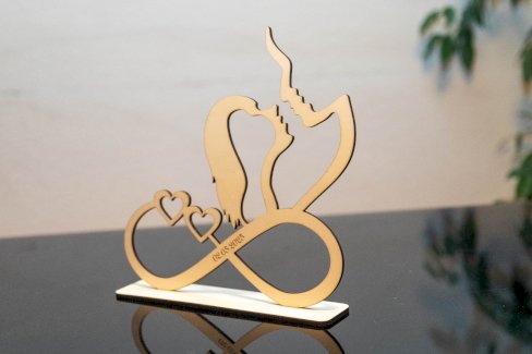 PERSONALISIERTES INFINITY-HOLZAUFSTELLER - Gratisinserat.ch