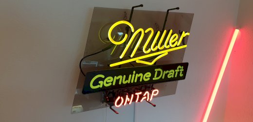 Miller - Genuine - Draft - on Tap - Neon Light - Gratisinserat.ch