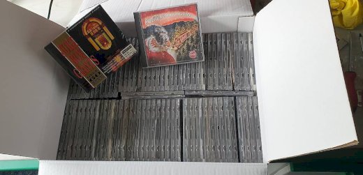 Volle Box mit assortierten CD`s - ca. 95 Stk. - Gratisinserat.ch