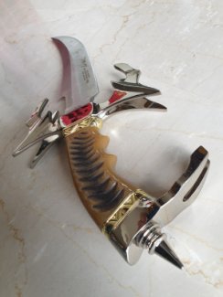 Signierter Hibben Dolch - Sammlermesser