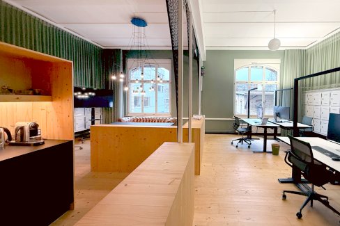 Stylisches Büro 94 m² im Hürlimann-Areal – Ideal für Kreative & Start-ups