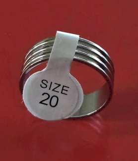 Stainless Steel Fingerring 