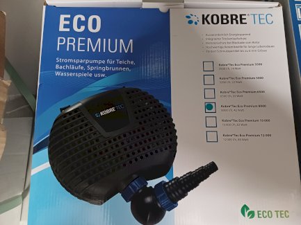 Neue Teichpumpe Kobre tec eco premium8000 - Gratisinserat.ch