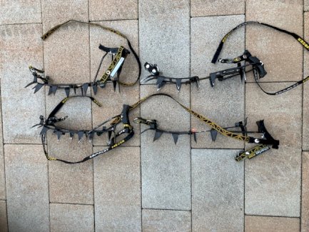 Harscheisen, Bergsteigen,