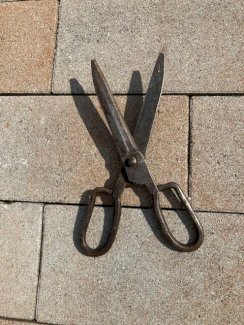 Schere, Tuchschere, antik