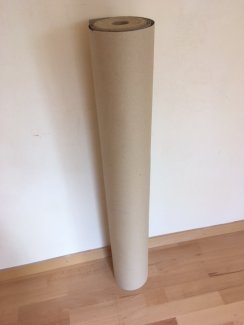 Kartonrolle, ca. 12 m2, Abdeckkarton