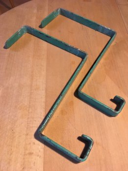 Geranienhaken, Haken für Blumenkisten