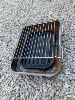 Grill, Feuerschale, Feuertopf mit INOX- Gitter