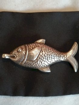Anhänger Fisch in echt Silber