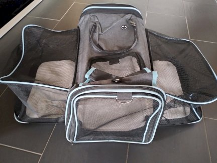 Kleinhund-/Katzenbox, tragbar - Gratisinserat.ch