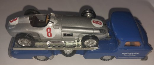 Mercedes-Benz Rennwagen-Schnelltransporter 1954 blau - Gratisinserat.ch