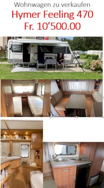 Wohnwagen Hymer Feeling 470