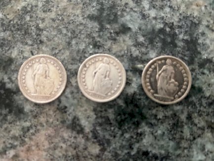 Münzen 50-Rappen, Silber- Gratisinserat.ch