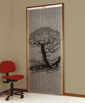 Insektenvorhang / Türvorhang Standard Design Pinie