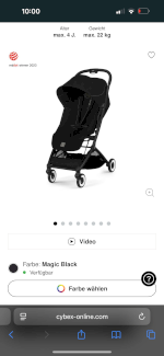 Cybex Orfeo - Gratisinserat.ch