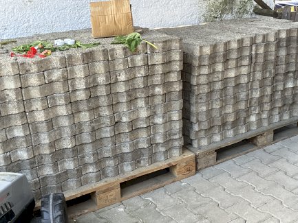 Verbundsteine gratis abzugeben