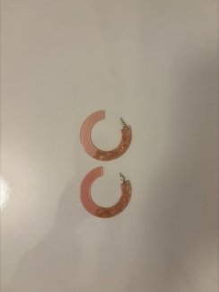 Ohrringe Creolen gross rosarot - Gratisinserat.ch