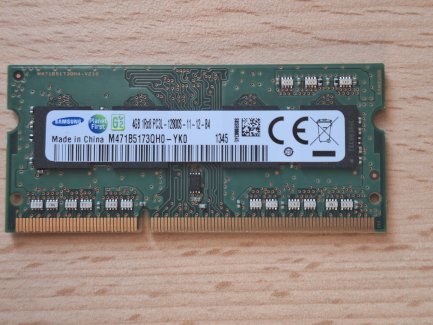 Samsung 4GB RAM, DDR3L PC3-12800S SO-DIMM - Getestet! - Gratisinserat.ch