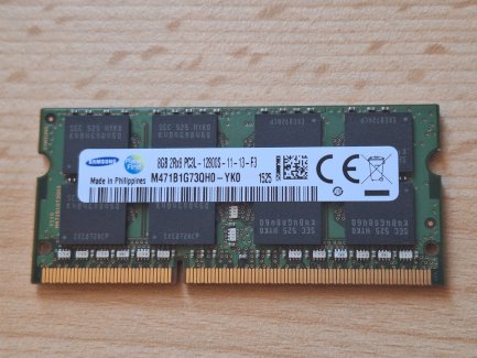 Samsung 8GB RAM, DDR3L PC3-12800S SO-DIMM - Getestet!  - Gratisinserat.ch