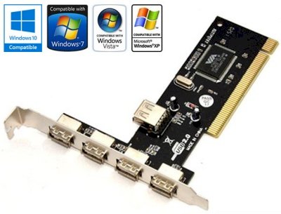 PCI USB Karte mit 4+1 Ports (VIA Chip-Set) NEU & OVP - Gratisinserat.ch