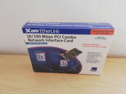 3Com Fast EtherLink XL PCI 3C905B-COMBO - Originalverpackung - Gratisinserat.ch