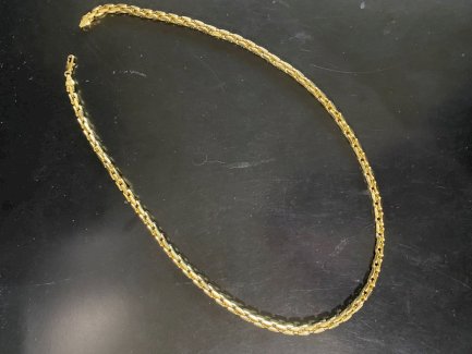 Alte Goldene Halskette 750 18K ca.51Gramm aus Erbschaft 60cm - Gratisinserat.ch