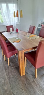 verkaufe Esstisch mit 6 Stühle
