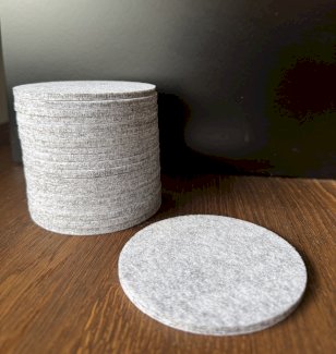 Filzuntersetzer rund - neu & unbenützt - Gratisinserat.ch