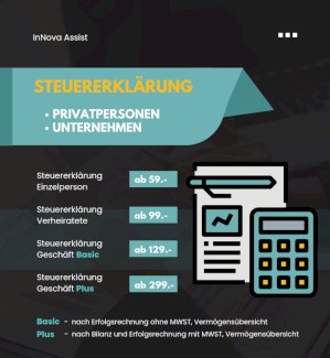 Steuererklärung  - Gratisinserat.ch