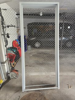 Metall Türzarge neu