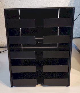 USM Inos Schubladenkasten / Schubladenbox schwarz