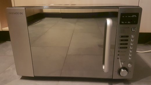 Daewoo KOC-8H4T Mikrowellenherd mit Heissluft und Grill