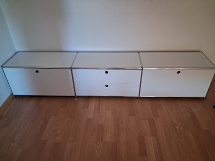 Original USM Haller Lowboard ,Reinweiss - Gratisinserat.ch