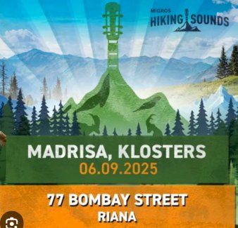 2 Tickets Migros HIKING SOUNDS - KLOSTERS 6.9. - Gratisinserat.ch