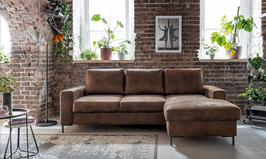 Ecksofa Wildleder  - Gratisinserat.ch