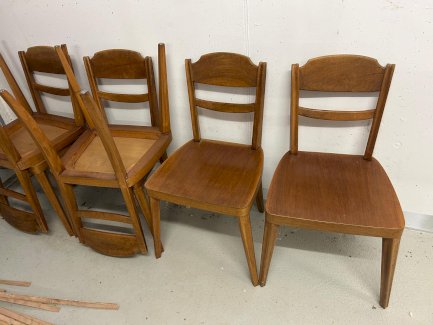 6 Holz Stühle - Gratisinserat.ch