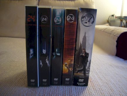 24, Staffel 1-4 und Staffel 8